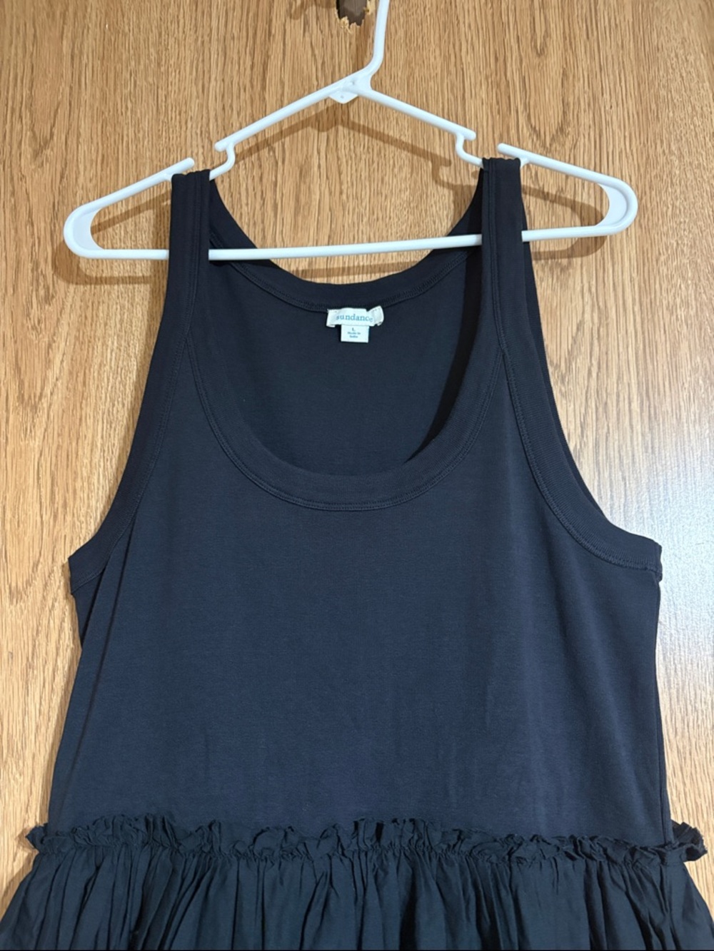 Sundance Black Ribbed Crewneck Top - Picture 3 of 12